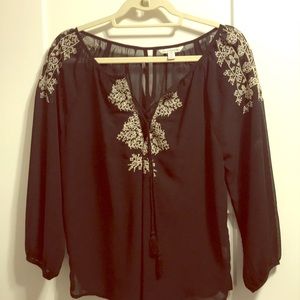 Black blouse